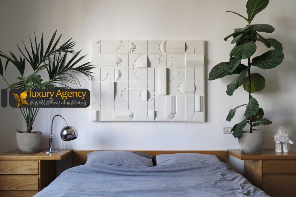 استفاده از عناصر طبیعی و گیاهان آپارتمانی