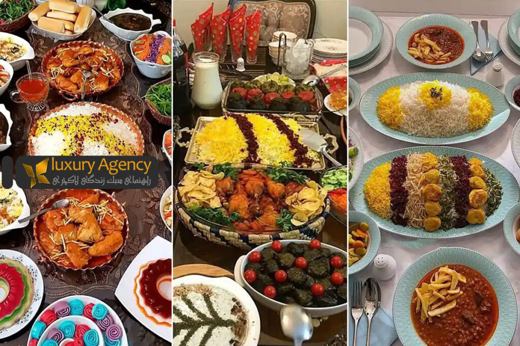 غذاهای مجلل ایرانی