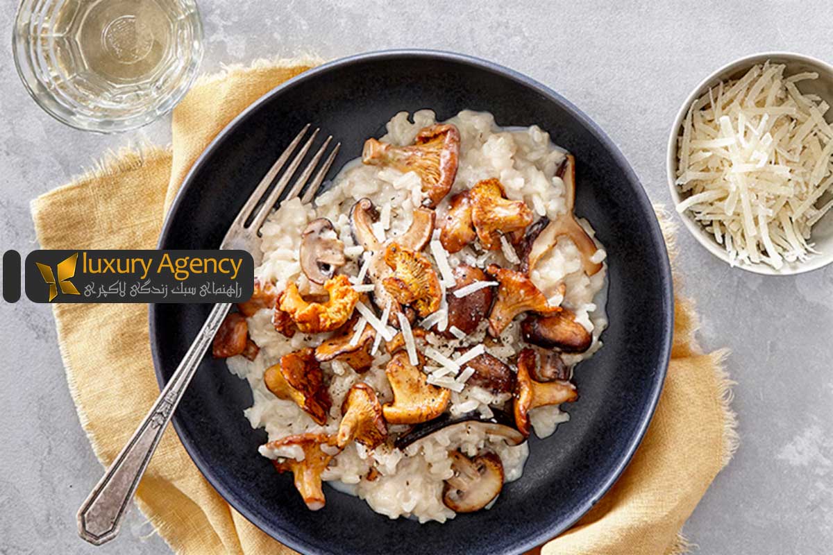 طرز تهیه ریزوتو با قارچ دنبلان؛ چگونه یک غذای اشرافی و رستورانی در خانه درست کنیم؟